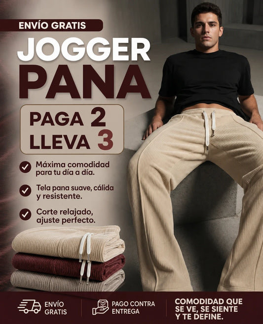 JOGGER PANA DUXXO EN ALGODON